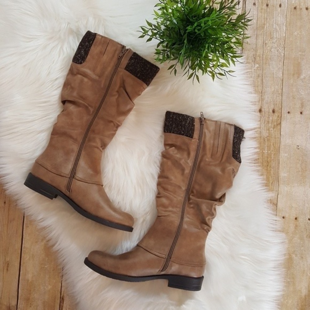 Yuu Clarey Tan Half Calf Faux Wool Trim 10M